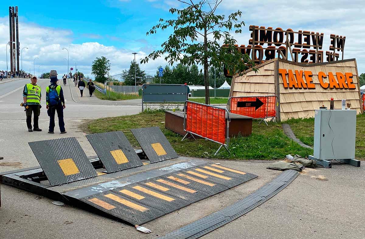 Inspektion af hegnslinje